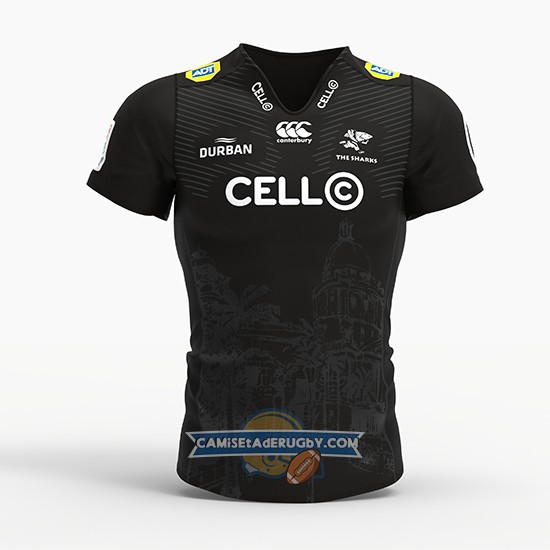 Camiseta Sharks Rugby 2018-2019 Local